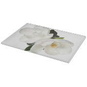 ホワイトマグノリアフラワーマグノリアフローラフラワーズ カッティングボード (角)