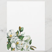 ホワイトマグノリアフローラブライダルゲームは彼女はむしろ彼女だろう (裏面)