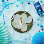 ホワイトマグノリア紙プレート ペーパープレート (パーティー)