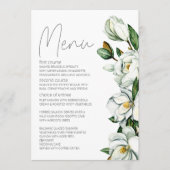 ホワイトマグノリア素朴フローラ結婚ズ メニュー (正面)