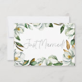 ホワイトマグノリア結婚フローラたった今結婚しました (正面)