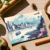 ホワイトマスメーリングシアトルポストカード ポストカード