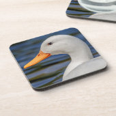 ホワイトマラードアヒル コースター (左側)