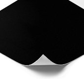 ホワイトマルチーズクロス ポスター (角)