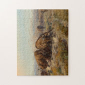 ホワイトマンの前で,1903来年チャール・ラッセル ジグソーパズル (縦)