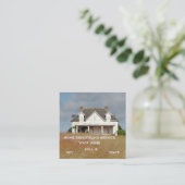 ホワイトマンション スクエア名刺 (スタンド正面)