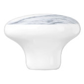 ホワイトマーブルカラカラカラカッタテクスチャ セラミックノブ (側面)