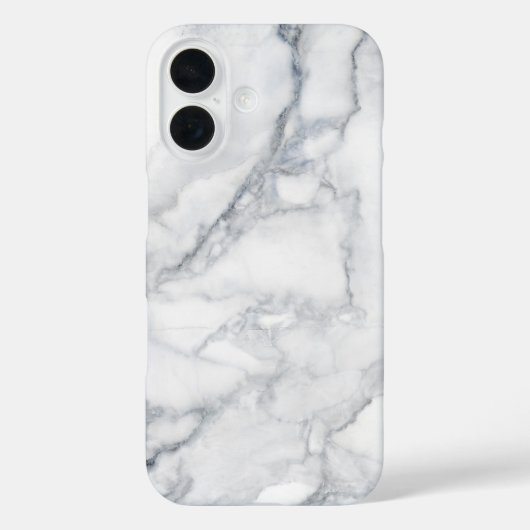 ホワイトマーブルカラテクスチャ Case-Mate iPhoneケース (裏面)