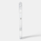 ホワイトマーブルカラテクスチャ Case-Mate iPhoneケース (裏面 / 左)