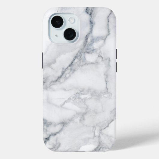 ホワイトマーブルカラテクスチャ Case-Mate iPhoneケース (裏面)