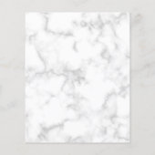 ホワイトマーブルクラフトスクラップブック紙 (裏面)