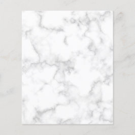 ホワイトマーブルクラフトスクラップブック紙