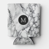 ホワイトマーブルクーラーボックスカスタムと文字 缶クーラー (正面)