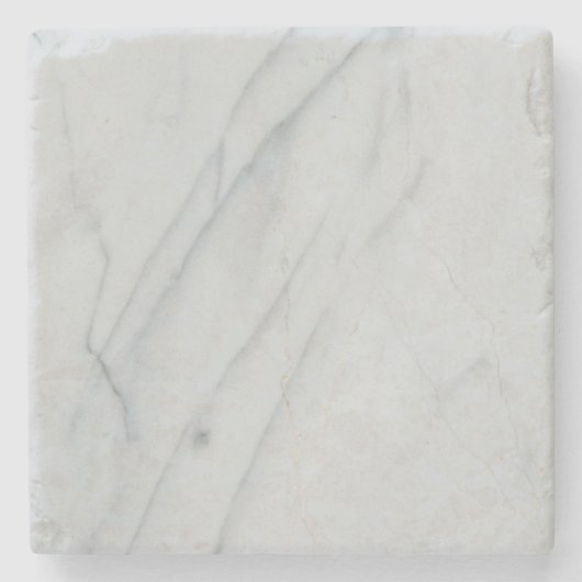 ホワイトマーブルストーンコースター ストーンコースター (正面)