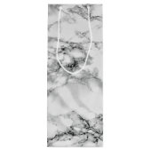 ホワイトマーブルストーン抱き枕 ワインギフトバッグ (裏面)