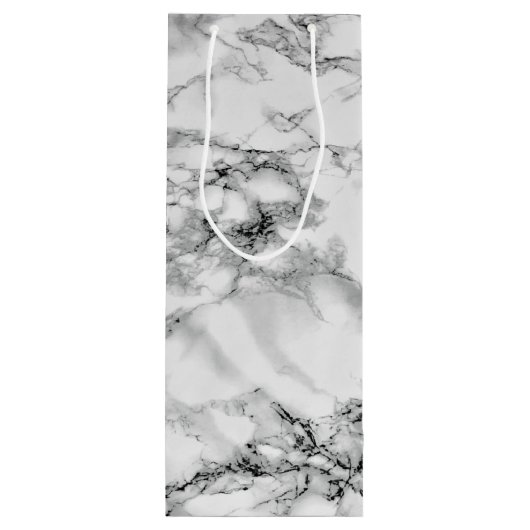 ホワイトマーブルストーン抱き枕 ワインギフトバッグ (裏面)