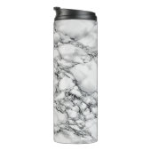 ホワイトマーブルストーン熱タンブラー タンブラー (回転右)