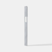 ホワイトマーブルストーンiPhone 12ミニ iPhoneケース (右側面)