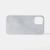 ホワイトマーブルストーンiPhone 12ミニ iPhoneケース (裏面横)