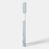 ホワイトマーブルストーンiPhone 14プラス iPhoneケース (右側面)