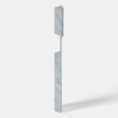 ホワイトマーブルストーンiPhone 14 Pro Max iPhoneケース (右側面)