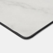 ホワイトマーブルデスクマット デスクマット (コーナー)