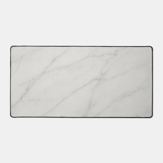 ホワイトマーブルデスクマット デスクマット (正面)