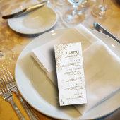 ホワイトマーブルフローラレースイスラム結婚教徒 メニュー