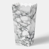 ホワイトマーブルポップコーンボックス フェイバーボックス (正面)