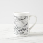 ホワイトマーブルマグ ボーンチャイナマグカップ (右)