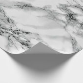 ホワイトマーブルラッピング紙 ラッピングペーパー (角)