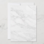 ホワイトマーブル結婚ズ サンキューカード (裏面)