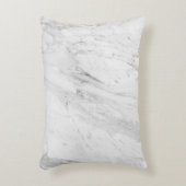 ホワイトマーブル装飾用クッション アクセントクッション (正面(垂直))