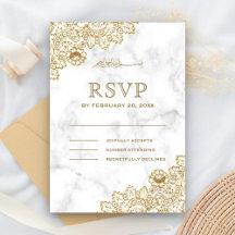 ホワイトマーブル金ゴールドレースイスラム