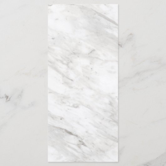 ホワイトマーブル&バラ金ゴールドエレガントウェディングメニュー メニュー (裏面)