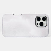 ホワイトマーブル iPhoneケース (裏面横)