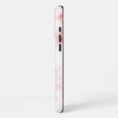 ホワイトマーブル iPhoneケース (左側面)