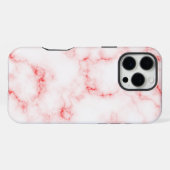 ホワイトマーブル iPhoneケース (裏面横)