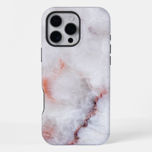 ホワイトマーブル iPhoneケース (裏面)
