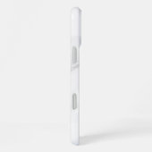 ホワイトマーブル iPhoneケース (右側面)