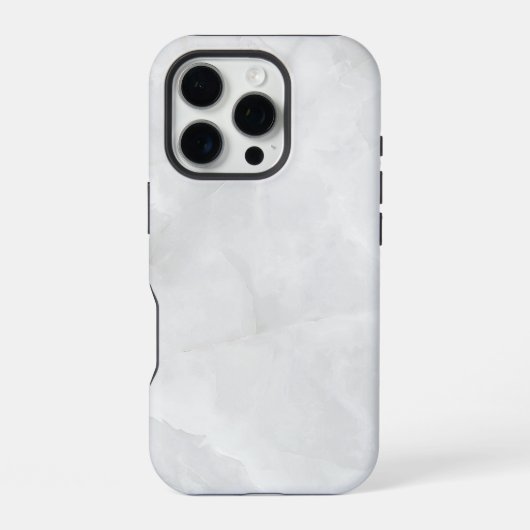 ホワイトマーブル iPhoneケース (裏面)