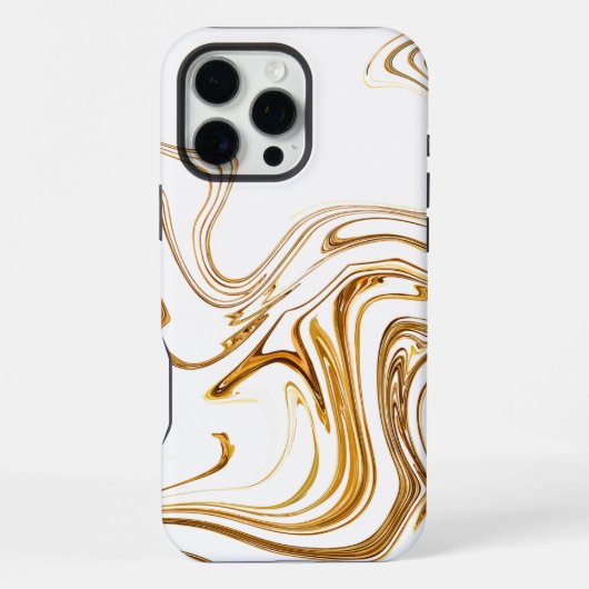 ホワイトマーブル iPhoneケース (裏面)