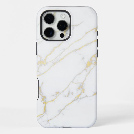 ホワイトマーブル iPhoneケース (裏面)