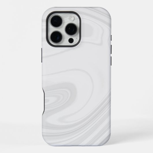 ホワイトマーブル iPhoneケース (裏面)