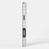 ホワイトマーブル iPhoneケース (右側面)