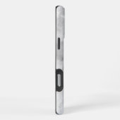 ホワイトマーブル iPhoneケース (右側面)