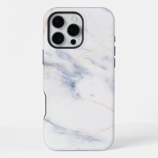 ホワイトマーブル iPhoneケース (裏面)