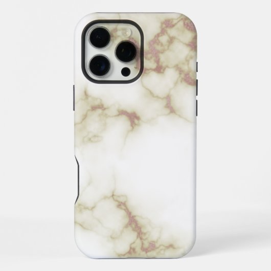 ホワイトマーブル iPhoneケース (裏面)