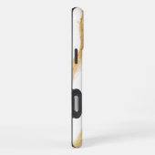 ホワイトマーブル iPhoneケース (右側面)