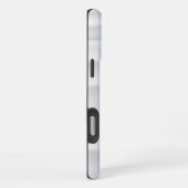 ホワイトマーブル iPhoneケース (右側面)